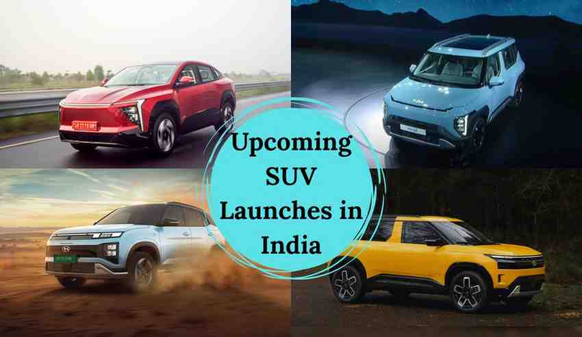 Upcoming SUV Launches in India